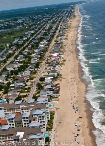 Aerial View of Sandbridge Beach