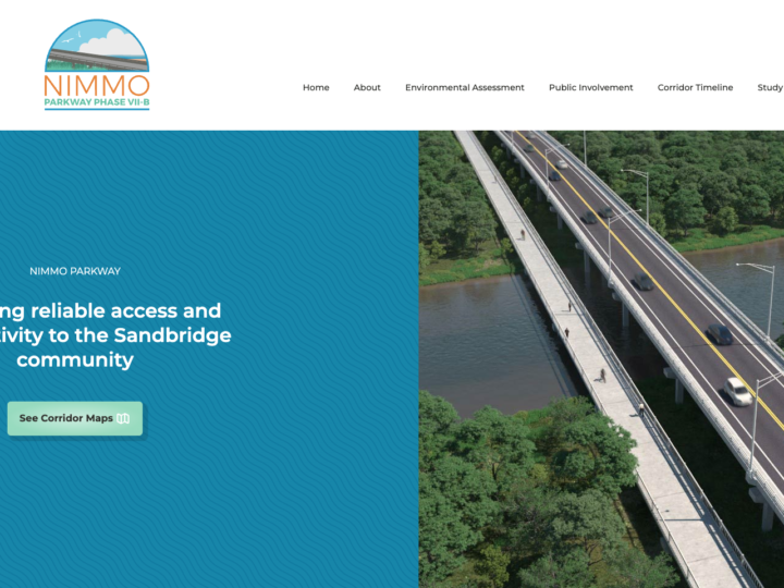 The Nimmo Parkway Phase VII-B Website