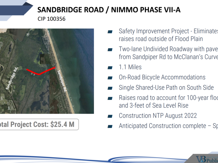Sandbridge Road Transportation CIP Update