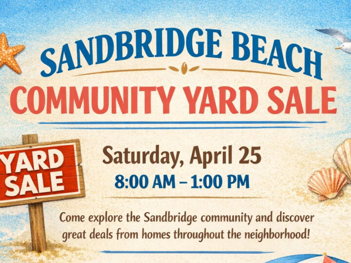 Sandbridge Community Yard Sale is April 25